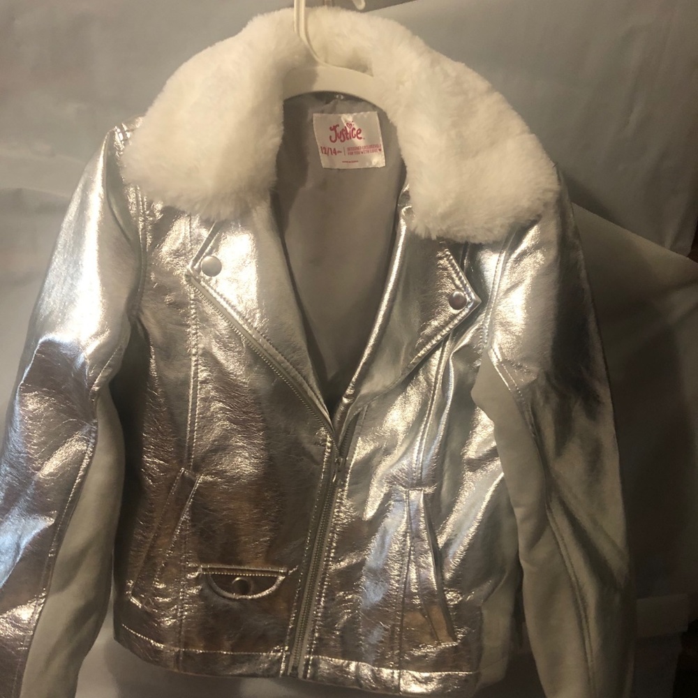 Girls moto jacket